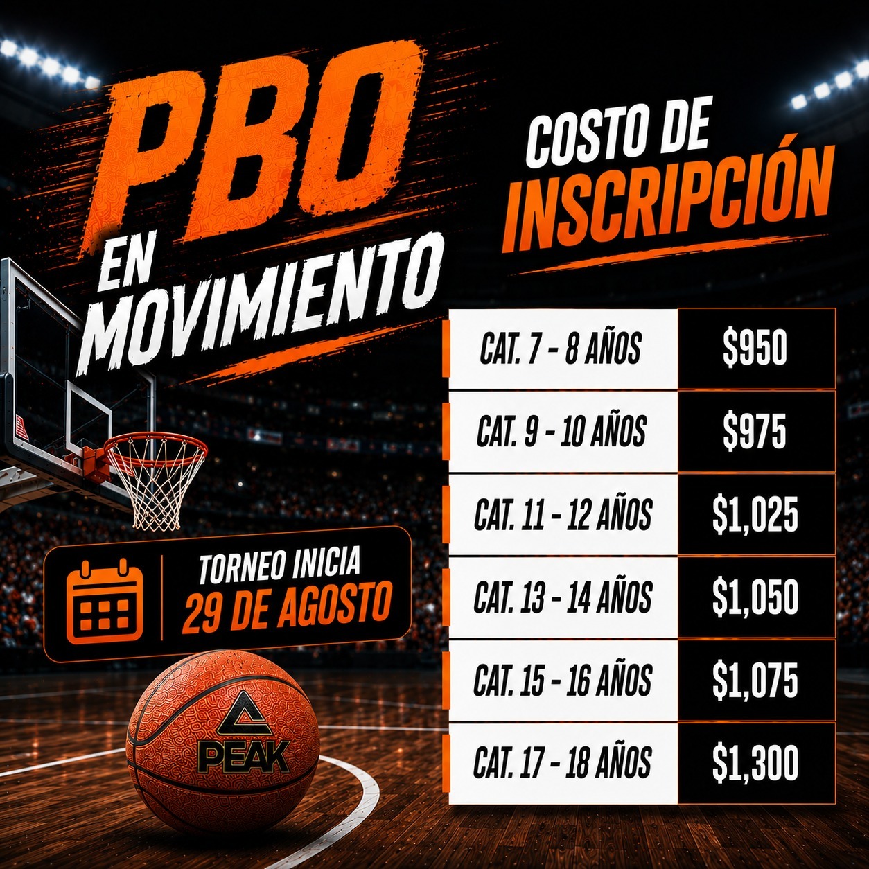 Imagen de la temporada PBO 2026
